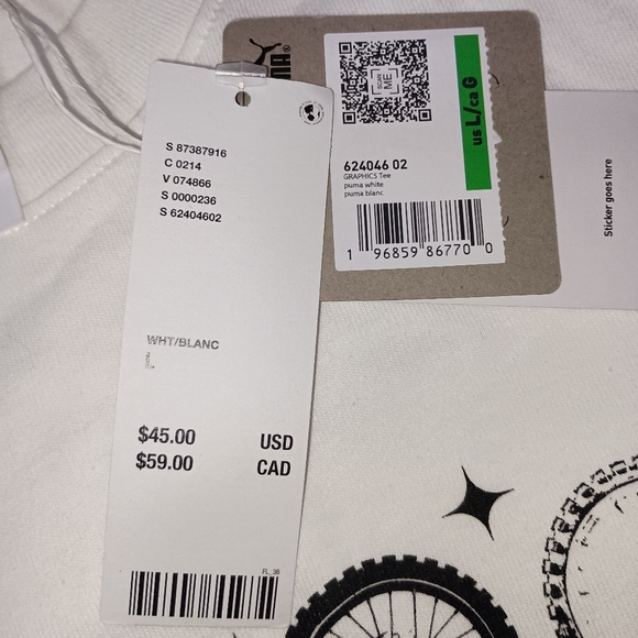 NWT Puma Select L'Homme & La Machine Celestial Graphic Tee T-Shirt Size Large - Picture 8 of 11